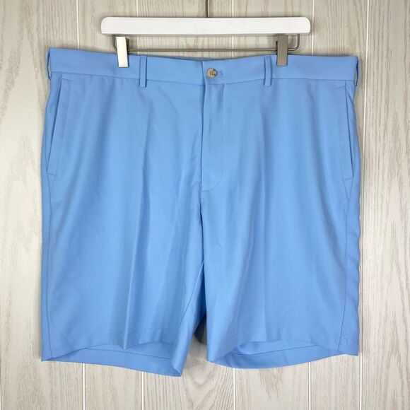 Peter Millar Other - Peter Millar Men’s Salem Performance Golf Shorts Blue Size 40 9” Inseam